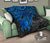 Pohnpei Polynesian Premium Quilt - Polynesian Blue Turtle - Polynesian Pride