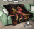 Vanuatu Polynesian Premium Quilt - Turtle With Blooming Hibiscus Gold Gold - Polynesian Pride
