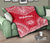 Hawaii Premium Quilt - Hawaii Seal Polynesian Chief Red Version - Polynesian Pride