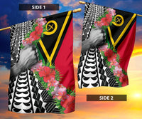 Vanuatu Flag - Curve Style - Polynesian Pride