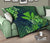 Hawaii Premium Quilt - Green Kanaka Maoli Hibiscus Style - Polynesian Pride