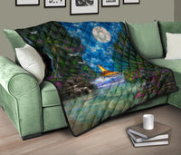 Beach Moon Premium Quilt - Polynesian Pride