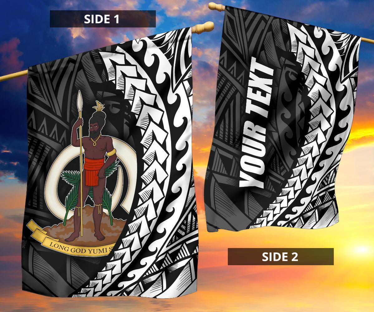 Vanuatu Flag - Custom Personalised Wings Style - Polynesian Pride