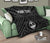 Guam Personalised Premium Quilt - Guam Seal With Polynesian Tattoo Style (Black) - Polynesian Pride