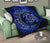 Hawaiian Turtle Polynesian Blue Premium Quilt - Polynesian Pride