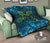 Hawaii Quilt - Hawaii Turtle Map Plumeria - Polynesian Pride