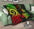 Fiji Polynesian Premium Quilt - Reggae Tentacle Turtle Crest - Polynesian Pride