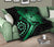 Hawaii Turtle Hibiscus Polynesian Vintage Premium Quilt - Green - Polynesian Pride