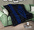 Hawaii Kakau Makau Fish Hook Polynesian Premium Quilt - Blue - Polynesian Pride