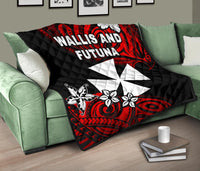 Wallis and Futuna Rugby Premium Quilt Unique Vibes - Polynesian Pride