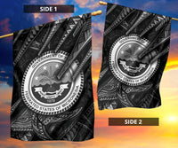 Federated States of Micronesia Flag - Seal With Whale Style - Polynesian Pride