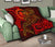 Chuuk Premium Quilt - Red Shark Polynesian Tattoo - Polynesian Pride