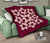 Hawaiian Premium Quilt Royal Pattern - Pink - A1 Style - Polynesian Pride