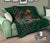 Kakau Blue Hawaii Warrior Football Premium Quilt - Polynesian Pride