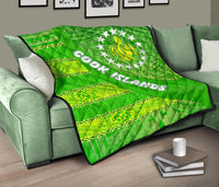 Cook Islands Premium Quilt Polynesian Victorian Vibes - Polynesian Pride