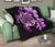 Hawaiian Kanaka Hibiscus Plumeria Mix Polynesian Turtle Premium Quilt Pink AH - Polynesian Pride