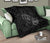 Hawaii Hibiscus Premium Quilt - Harold Turtle - Gray - Polynesian Pride