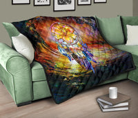 Hibiscus Dreamcatcher Premium Quilt - Polynesian Pride