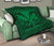 Hawaii Polynesian Kanaka Maoli Premium Quilt Green - Polynesian Pride