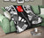 Wallis And Futuna Premium Quilt - Wallis And Futuna Coat Of Arms Polynesian White Tattoo - Polynesian Pride