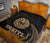 Tahiti Polynesian Premium Quilt - Gold Tribal Wave - Polynesian Pride