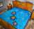 Hawaii Plumeria Turtle In The Ocean Premium Quilt - AH - John Style - Polynesian Pride