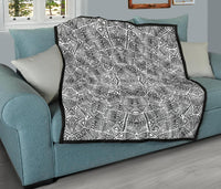 Polynesian Premium Quilt White And Black - Polynesian Pride