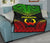 Pohnpei Premium Quilt - Pohnpie Flag Polynesian Chief Reggae Version - Polynesian Pride