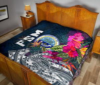 Federated States Of Micronesia Premium Quilt - Summer Vibes - Polynesian Pride