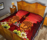 Fiji Premium Quilt - Tribal Tuna Fish - Polynesian Pride