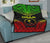 Chuuk Premium Quilt - Chuuk Flag Polynesian Chief Reggae Version - Polynesian Pride