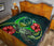 Pohnpei Polynesian Premium Quilt - Green Turtle Hibiscus - Polynesian Pride