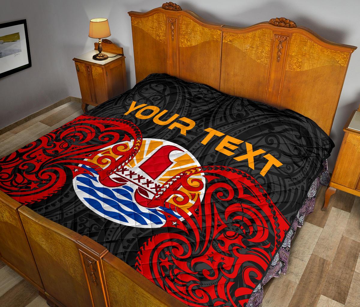 Tahiti Polynesian Custom Personalised Premium Quilt - Tahitians Spirit - Polynesian Pride