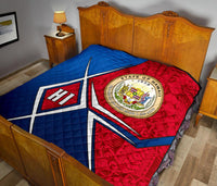 Polynesian Hawaii Premium Quilt - Hawaii Seal - Polynesian Pride