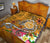 Tahiti Premium Quilt - Turtle Plumeria (Gold) - Polynesian Pride