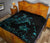 Hawaii Turtle Ohana Paua Shell Premium Quilt - Polynesian Pride