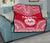 Tahiti Premium Quilt - Tahiti Flag Polynesian Chief Red Version - Polynesian Pride