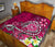 Tahiti Premium Quilt - Turtle Plumeria (Pink) - Polynesian Pride