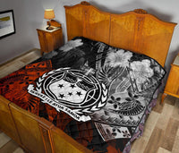 Samoa Polynesian Premium Quilt - Vintage Polynesian Style - Polynesian Pride