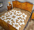 Hawaiian Premium Quilt Royal Pattern - Gold - A1 Style - Polynesian Pride