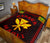 Kanaka Maoli Flag Polynesian Premium Quilt Red - Love Style - Polynesian Pride