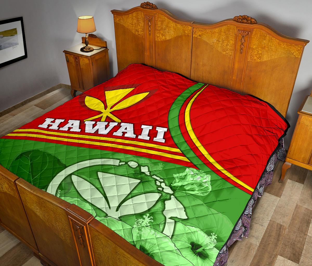 Hawaii Polynesian Premium Quilt - Hawaii Kanaka Maoli - Polynesian Pride