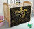 Hawaii Turtle Kanaka Golden Premium Quilt - Polynesian Pride