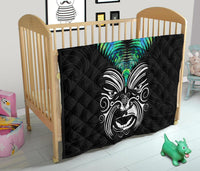 New Zealand Maori Moko Premium Quilt Paua Shell - Polynesian Pride