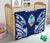 Guam Polynesian Premium Quilt - Pattern With Seal Blue Version - Polynesian Pride