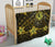Hawaii Mix Polynesian Turtle Plumeria Premium Quilt - AH - Nick Style - Yellow - Polynesian Pride