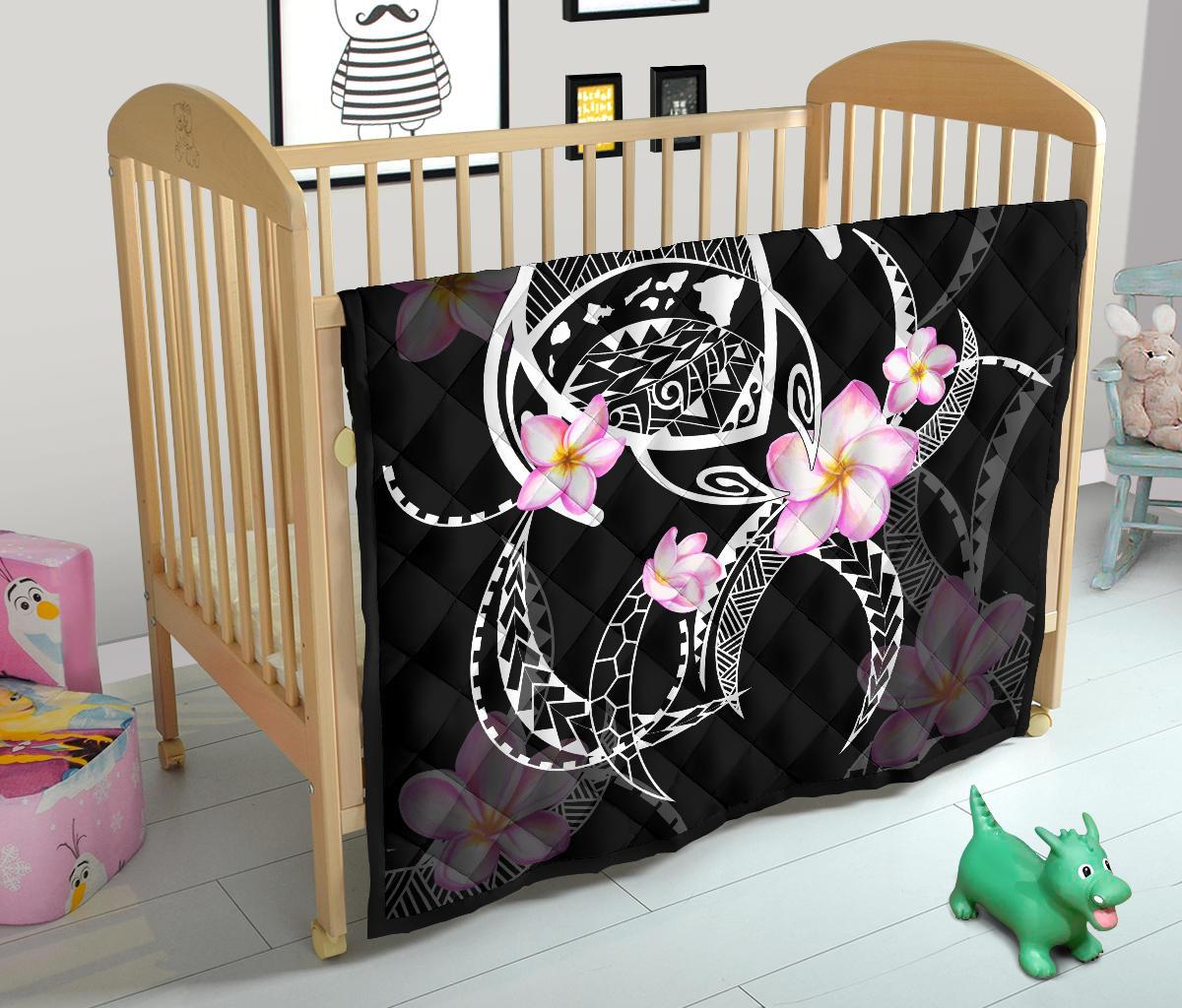 Hawaii Turtle Swim Poly Premium Quilt - Polynesian Pride