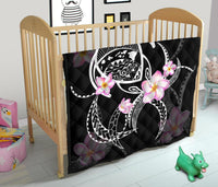 Hawaii Turtle Swim Poly Premium Quilt - Polynesian Pride