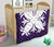 Hawaiian Premium Quilt Royal Pattern - Purple - A2 Style - Polynesian Pride