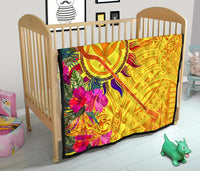 Polynesian Hawaii Kanaka Maoli Quilts - Hibiscus Flowers & Polynesian Patterns - Polynesian Pride